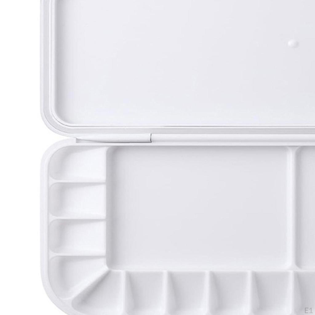 18 Wells Watercolor Palette Paint Case with Mixing Area for Acrylic Painting Portable Travel