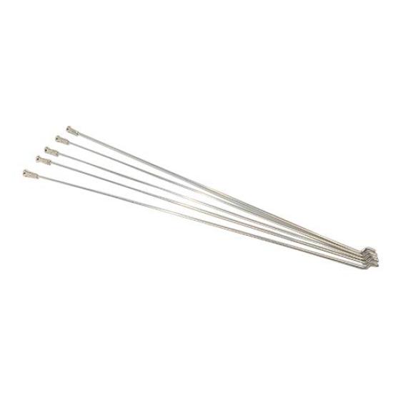 Shikishima Through Spokes 271mm ST Stainless Steel with Nipples #13 5-Pack