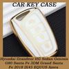 3/4 Button TPU Remote Key Case Cover Holder For Hyundai Grandeur HG Sedan Genesis G80 Santa Fe 3DM Grand SantaFe 2018 IX45 EQUUS Azera