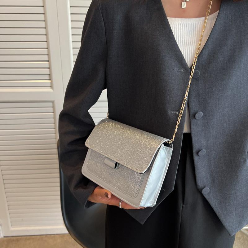 Elegante Kleine Damen Umhängetasche Sommer 2022 Neuer Koreanischer Stil Pu-Leder