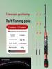 Luminous Telescopic Half-Titanium Bridge Fishing Rod with Soft Tip