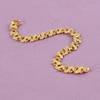 Gold-Plated Women's Bracelet with Heart-Shaped Luck Beads - Versatile Gift for Attracting Wealth and Supporting Husband