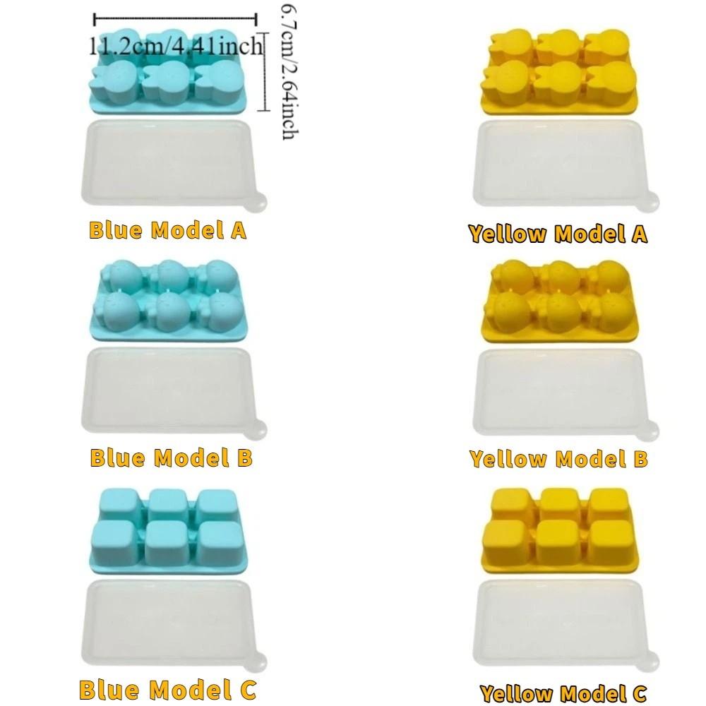 Food Grade Ice Ball Mold Flexible Rabbit Ice Cube Tray 3D Shape Animal Ice Cube  for Freezer