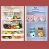 4pcs Children Plastic Cartoon Cute Bento Box Japanese Outdoor Food Storage Container Kids Student Microwave Lunch Box Utensils