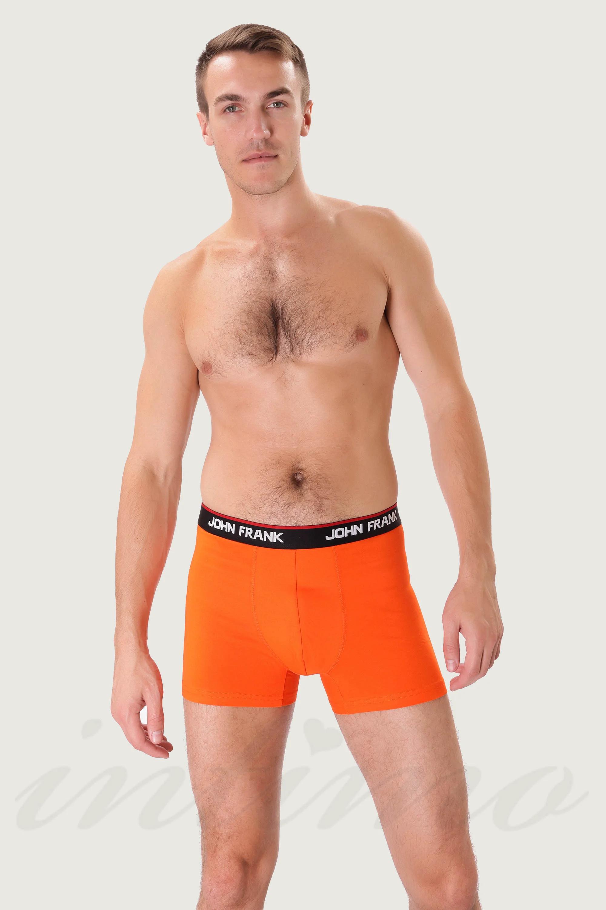 

Боксери, 2 штуки John Frank (76800) 52(XL) імперська синього кольору