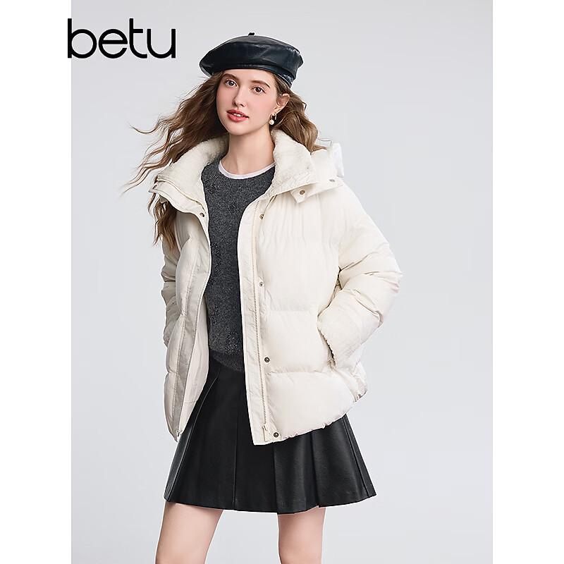 Betu Women's Heart Jacquard Long Sleeve Sweater