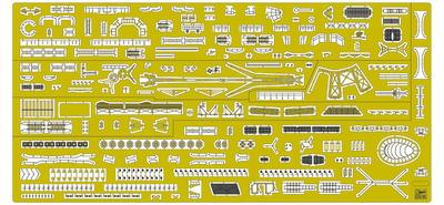 Hasegawa Imperial Japanese Navy Light Cruiser Etching Parts Basic B Plastic Model Parts QG38 1/350 Agano-class Detail-up