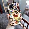 Crayons Shin-chan Phone Case For Xiaomi Mi 5X 8 9 10 11 12 lite pro 10T PocoX3pro PocoM3 Note 10 pro lite