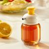 100ml Glass Seasoning Bottle Press-and-Control Cruet Container Oil Soy Sauce Vinegar Dispenser Kitchen Tool