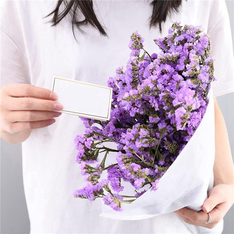 Place Cards 240 Small Tent Cards With Gold Foil Borders, Suitable For Weddings, Banquets, Table Cards, And Name Cards