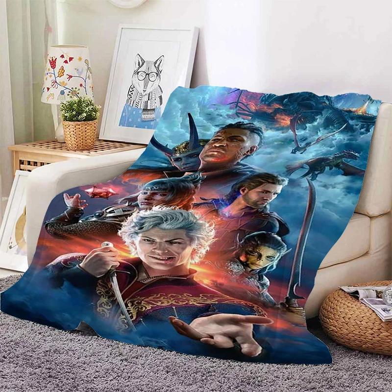 Nap Blanket Sofa A-Astarion Warm Bed Fleece Camping Custom Adult Fluffy Soft Blankets for Winter King Size Microfiber Bedding