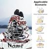 Barber Chair Customize Text Blanket Lightweight Customizable Blanket Ultra-Soft Suitable for Bedding Office Nap Couch Four Seasons Universal