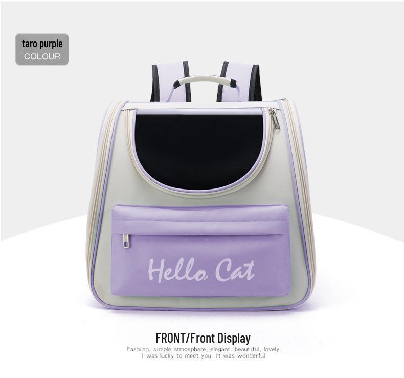 Versatile Extra-Large Pet Backpack for Cats & Dogs - Convenient, Portable, and Spacious for Outings