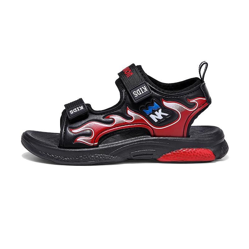 

Детские сандалии для одноклассников, сандалии для учеников средней школы, сандалии для учеников начальной школы, новая нескользящая пляжная обувь на мягкой подошве для мальчиков 40