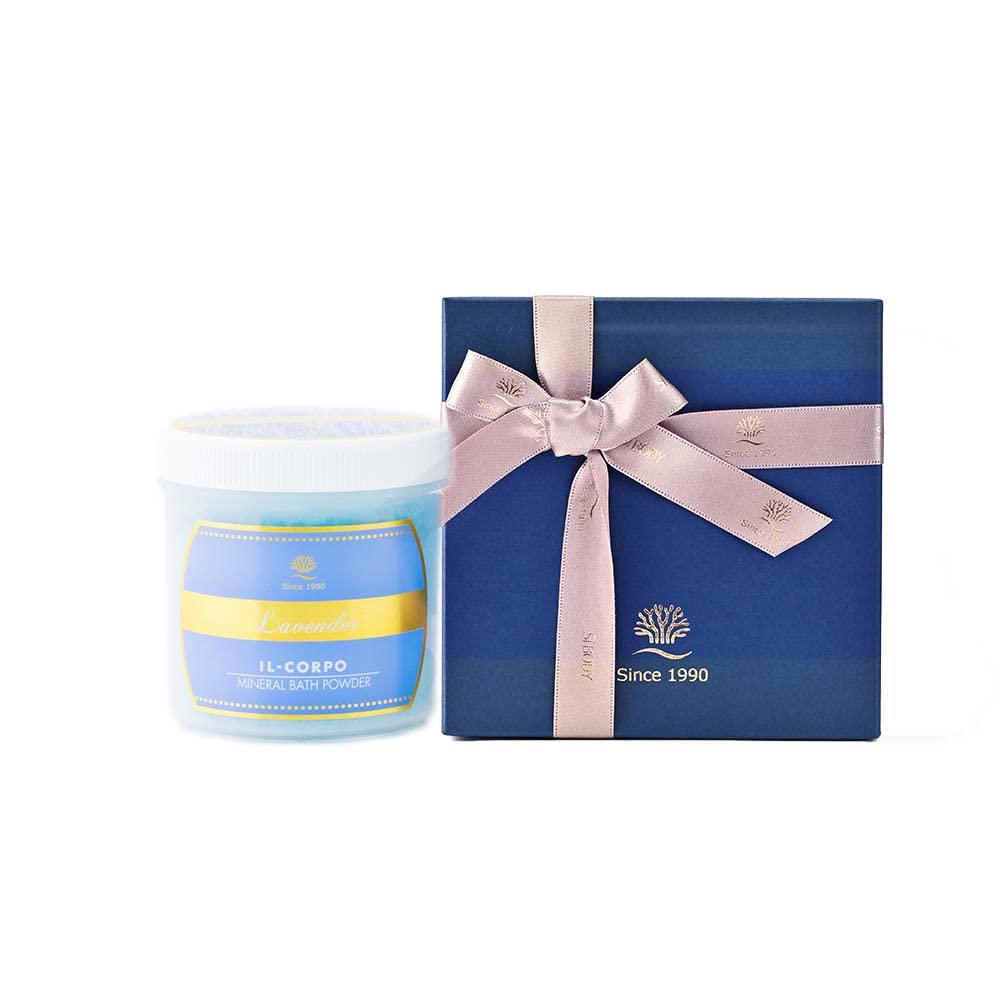 

Il Corpo Mineral Bath Powder Gift Box Bath Day Warm Moisturizing (Lavender) Additives, Mother s Gift, Sauna, Refreshing, Bath,