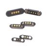 1 Paar Magnetischer Pogo-Pin-Steckverbinder 2P 3P 4P Pogopin 2,5 mm Stift Buchse Federbelastete DC-Strombuchse