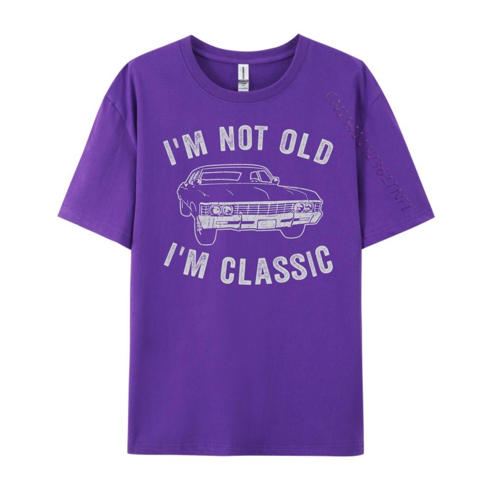 Im Not Old Im Classic Funny Car Graphic  Mens Womens Clothing Tshirts Men Vegan