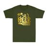 Its Beer Oclock Funny Fathers Day Birthday Gift For Dad Quote Unisexs Tshirt