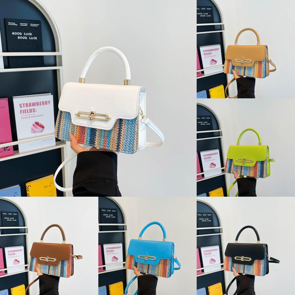 Urban Style Pu Small Handheld Bag With Inner Phone Pocket For Women
