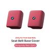 BABD1 2025 Hot Car Silicone Seat Belt Buckle Anti-scratch Protector Cover Accessories For BMW Performance F30 F20 F10 F40 E92 E91 G20