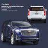 1:24 Large Size Alloy Cadillac Escalade Model Simulated SUV Off-Road Vehicle Boys' Toy Pull Back Collection & Desktop Ornament