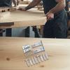Closet Door Kit Bi-fold Door Hardware Kit Door Repair Home Improvement Lightweight Portable Simple Installation