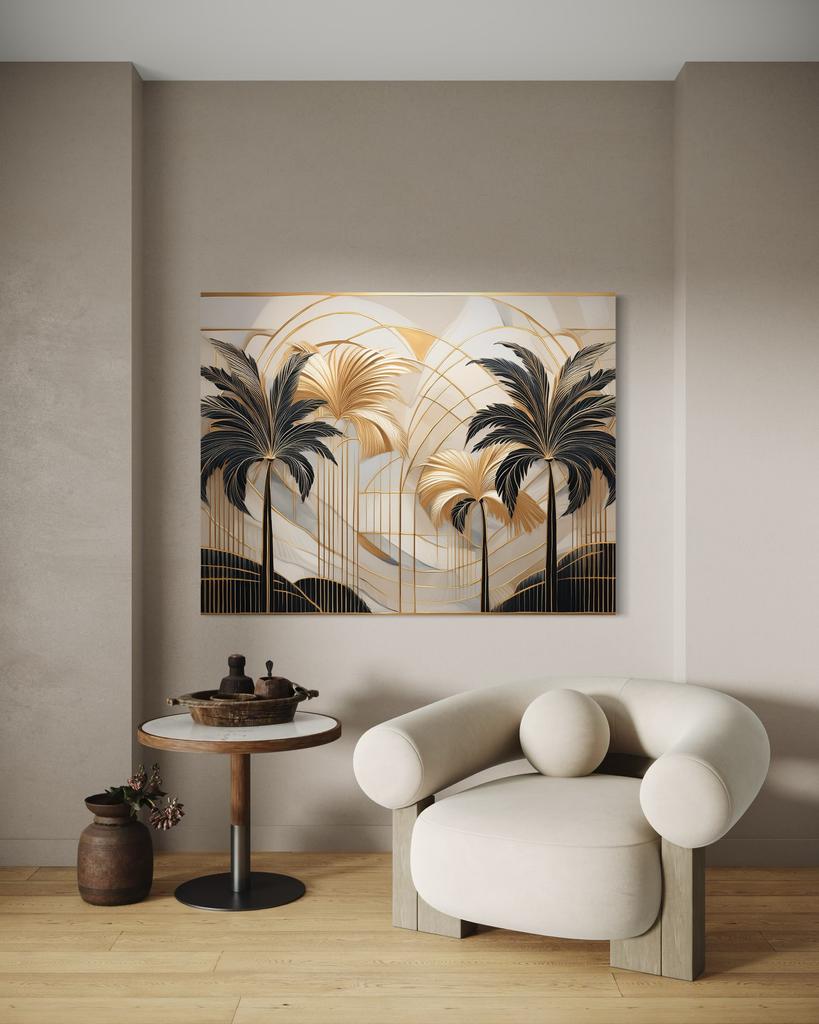 Canvas print, Tropical palms