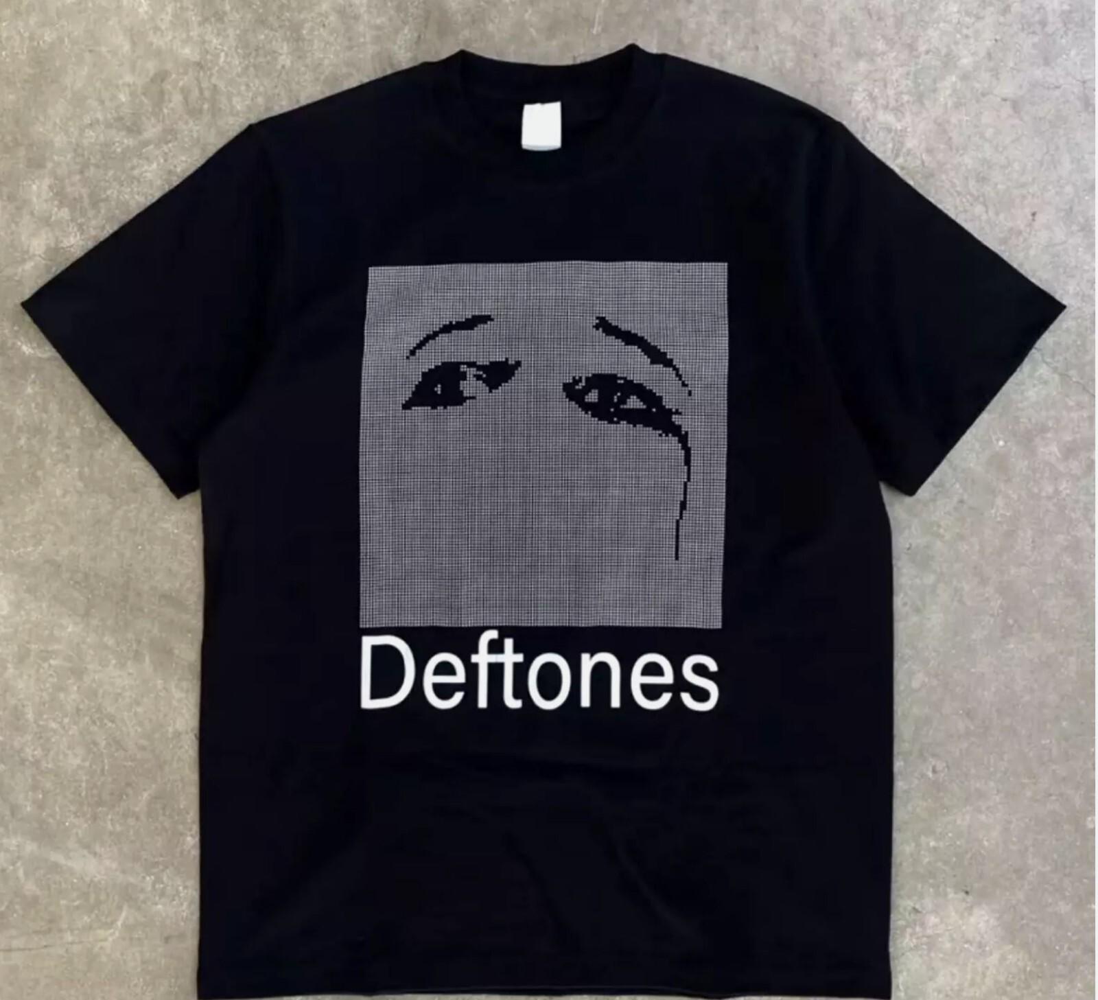 

26 Deftones Ohms Album Nu Metal Rock Band Black T-shirt Size S-5XL Unisex T-Shirt XXXL