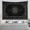 VIKAMA Vintage Persisches Muster Wandteppich Bohème Stil Wohnzimmer Flur Schlafzimmer Wanddekoration Kulisse