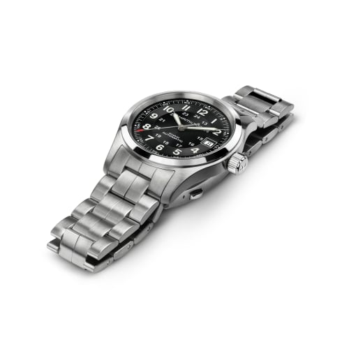 Hamilton Khaki Field Auto Men's Watch H70455133, Officially Guaranteed, Imported