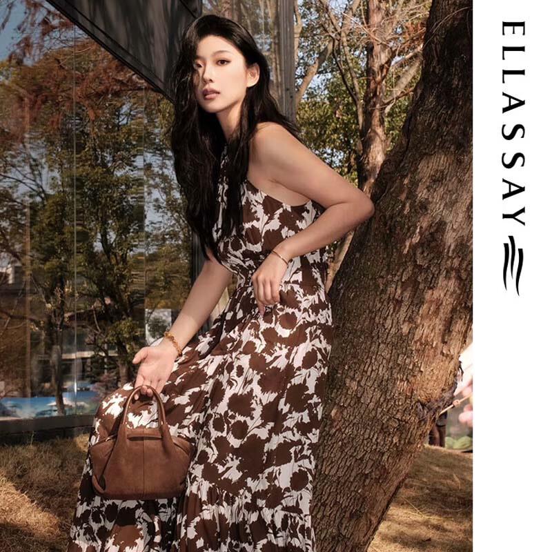 ELLASSAY Elegant Casual Long Dress EWB362Y03300