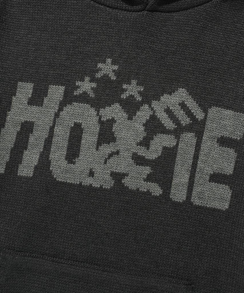 ISTKUNST Homie Hood Knit_Black(Ik2Dfmk640A)