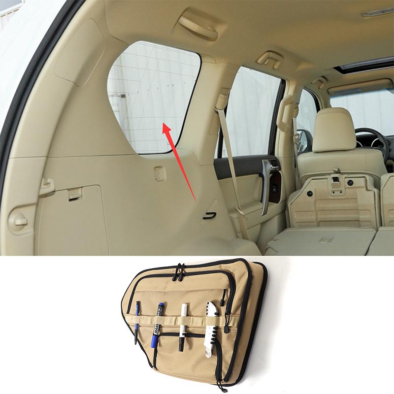 Pentru Toyota Land Cruiser Prado Fj150 150 2010- Geantă de depozitare laterală dreapta portbagaj mașină Geantă de depozitare Accesorii interior mașină