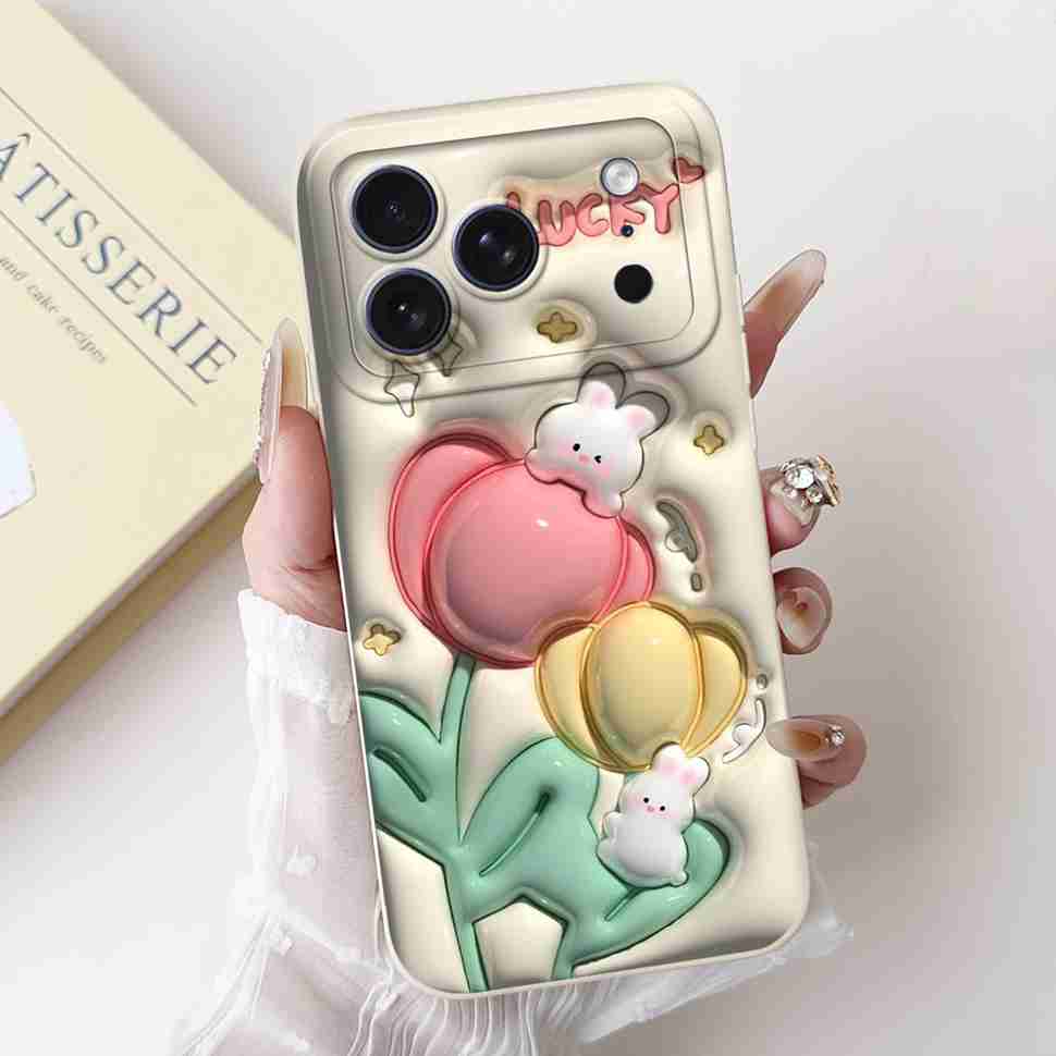 For Apple iPhone 17 Pro Max Case Luxury Painted Back Cover 6.56'' Silicone Soft Phone Case For iPhone17 iPhone 17 Pro Max Bumper
