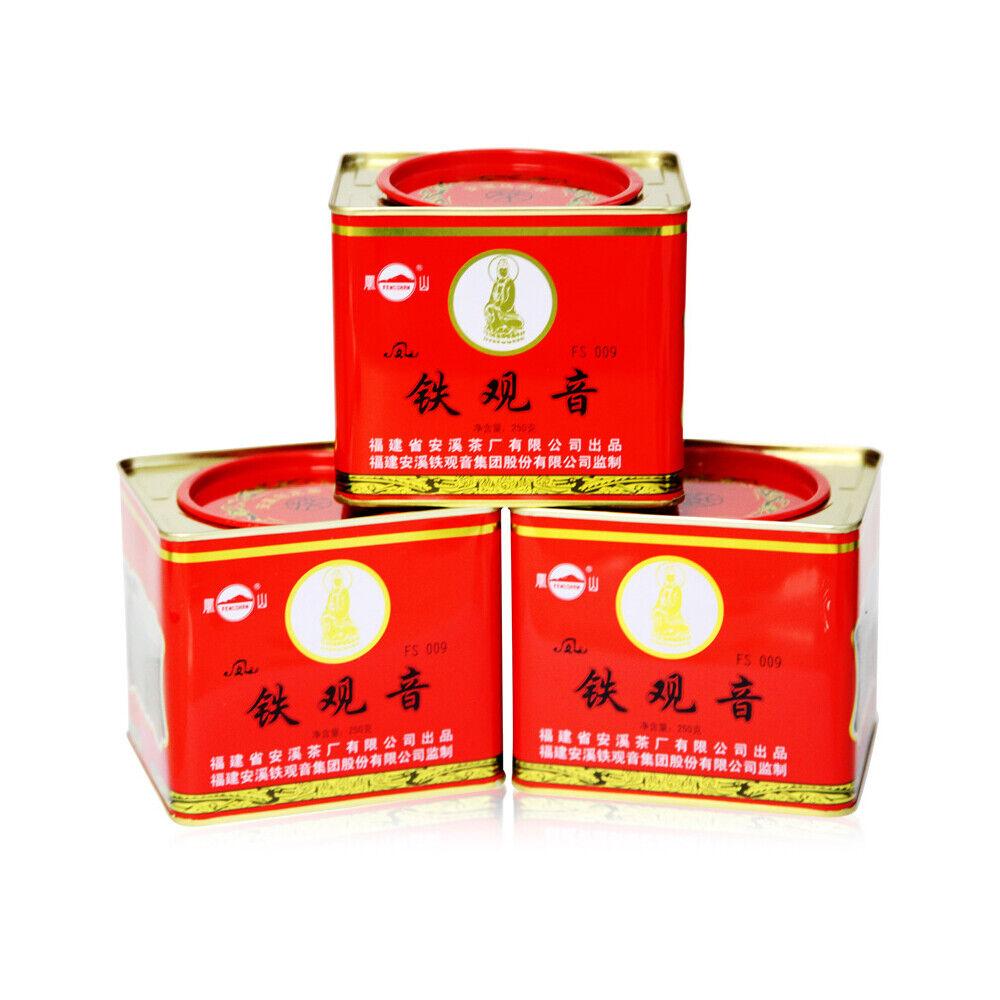 CHINESE CLASSIC CHARCOAL ROASTED OOLONG TIE KUAN YIN Tie Gaun Yin Tea 250g Tin