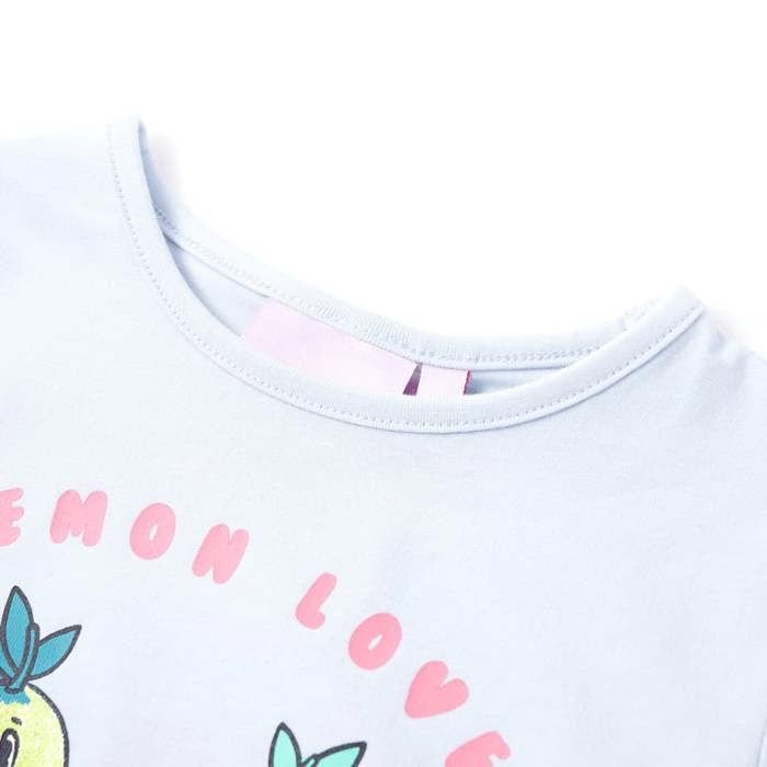 Light Blue T-shirt for Children 92/104/116/128/140