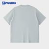 FILA FUSION Men's Trendy Cooling Quick-Dry Knit Short Sleeve T-Shirt