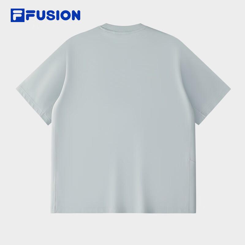 FILA FUSION Men's Trendy Cooling Quick-Dry Knit Short Sleeve T-Shirt