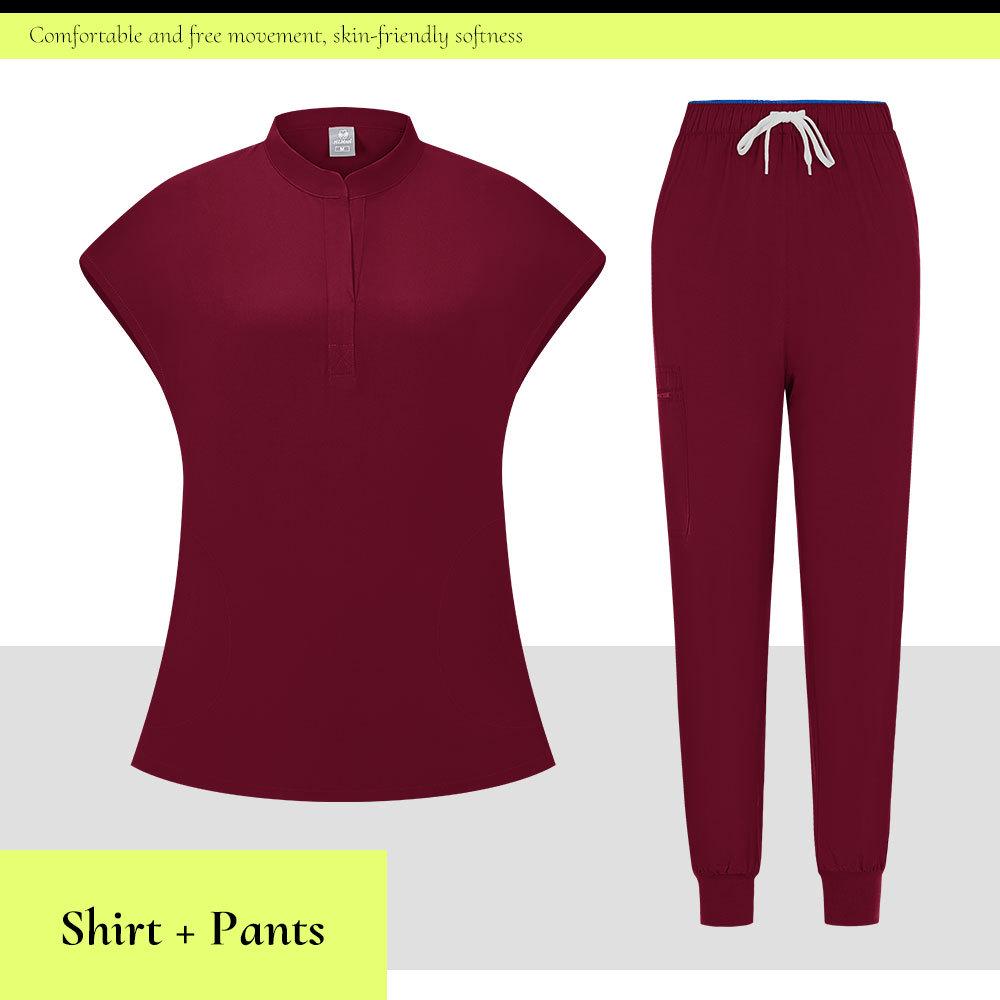 Elastic Quick-Drying Medical Uniform for Men & Women: Hospital, Dental, and Nursing