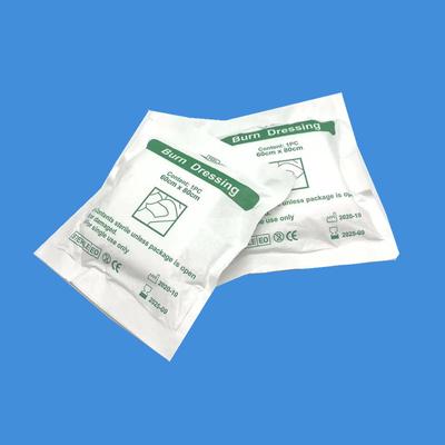 Medizinischer Verbrennungsverband, sterile komprimierte Gaze, Verbrühungspad, Wundversorgung, Anti-Infektion, antibiotische Salbe, Gel, Erste-Hilfe-Set für Verbrennungen
