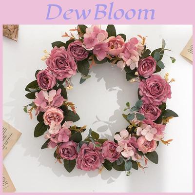 Decoração de casa – Flores e coroas artificiais