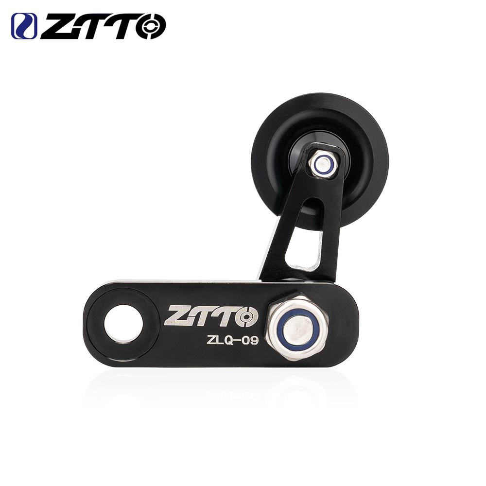 ZTTO Tesa Catena Bici da Strada Monomarcia Guida Catena in Lega di Alluminio Puleggia Stabilizzatore Anti-Caduta Catena Bicicletta