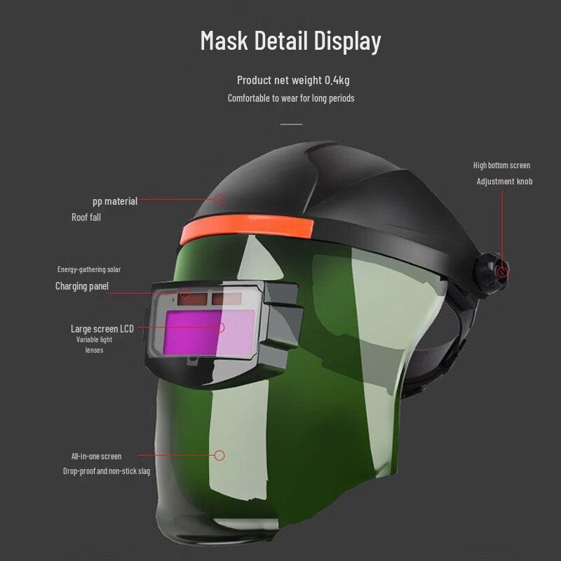 Brangdy Auto-Darkening Welding Face Shield
