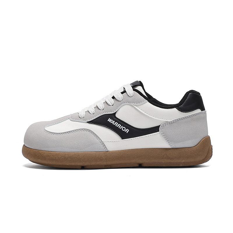 Zapatillas deportivas de caña baja estilo minimalista combinación de colores retro otoño exterior nuevo versátil zapatos para hombre