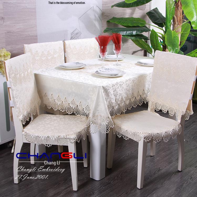 

Набор кружевных скатертей в европейском стиле - Современное минималистичное покрытие для кофейного столика, ТВ-тумбы, обеденного стола 83 x 83 cm