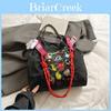 Girl Cartoon Mickey Mouse Backpack With Polyester Material For School And Outings