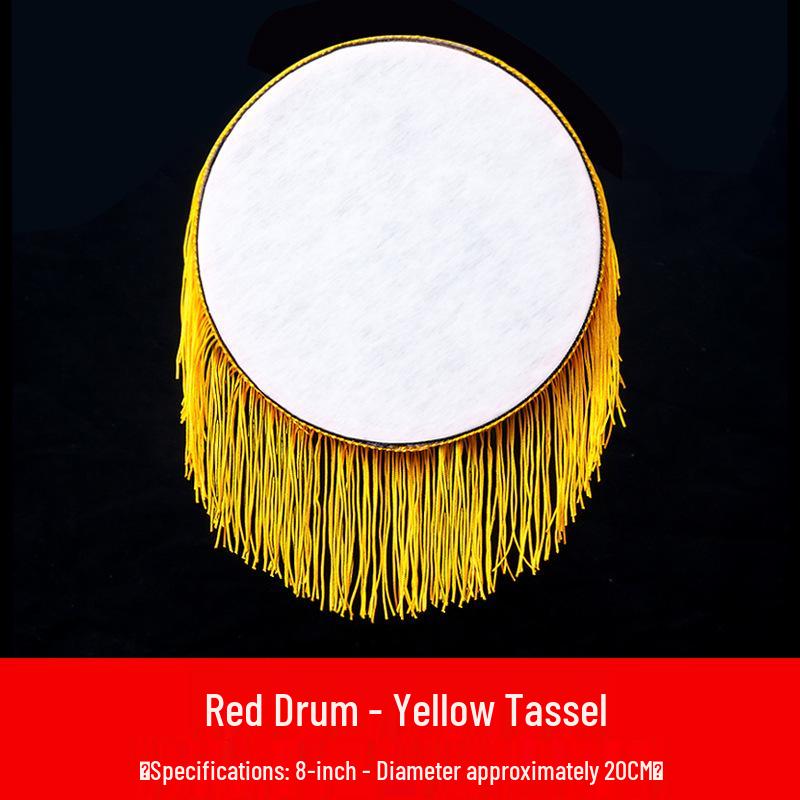 Lingnan Spring Dance Money Drum with Tassels - Suitable for All Ages