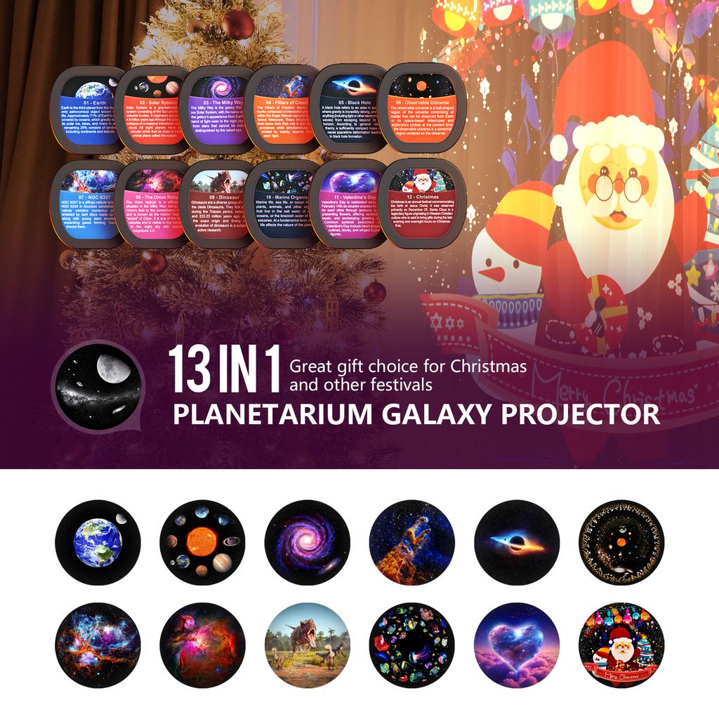 Space Sphere Starry Projection Light Bedroom Starry Sky Lamp Meteor Effect Lamp RGB Decorative