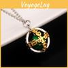 Caesar Julius Zeppeli Rotating Iron Ball Pendant Necklace For Cosplay Daily Wear