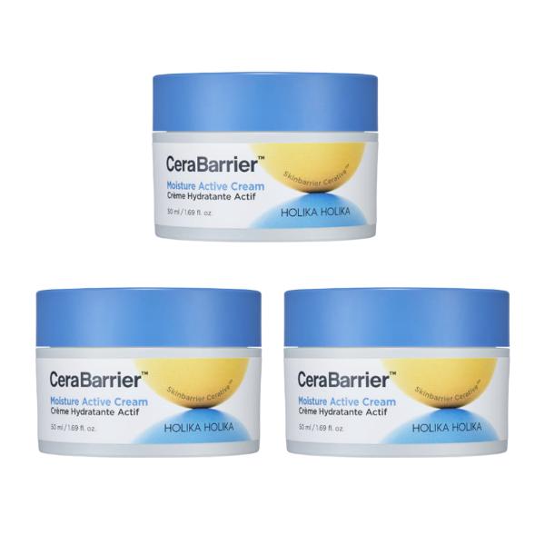HOLIKA HOLIKA CeraBarrier Moisture Active Cream 50ml / 1.69 Fl.oz.  (3 Options)
